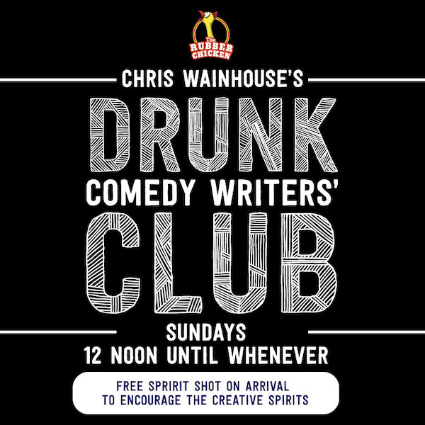 Drunk Writers' Club with Chris Wainhouse