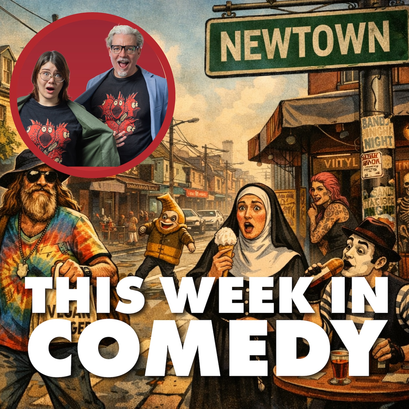 Featured image for “Episode 9: Sydney comedy with Tommy and Stella”