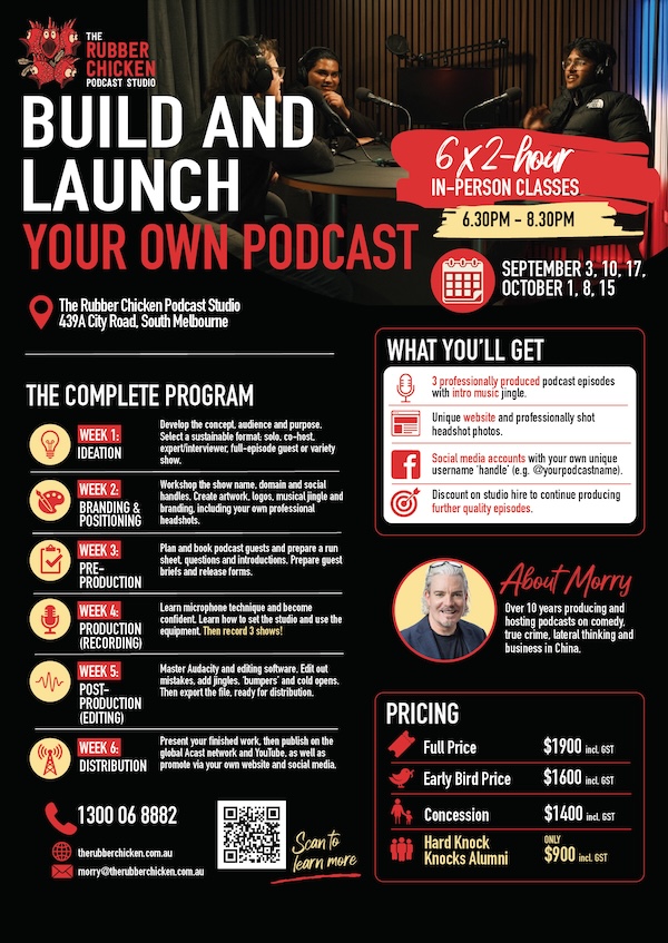 Build and launch your own podcast brochure